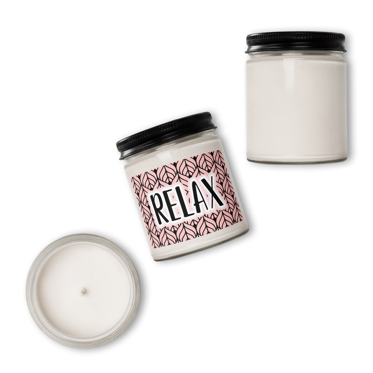 Relax - Scented soy candle