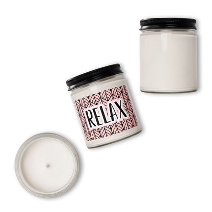 Relax - Scented soy candle