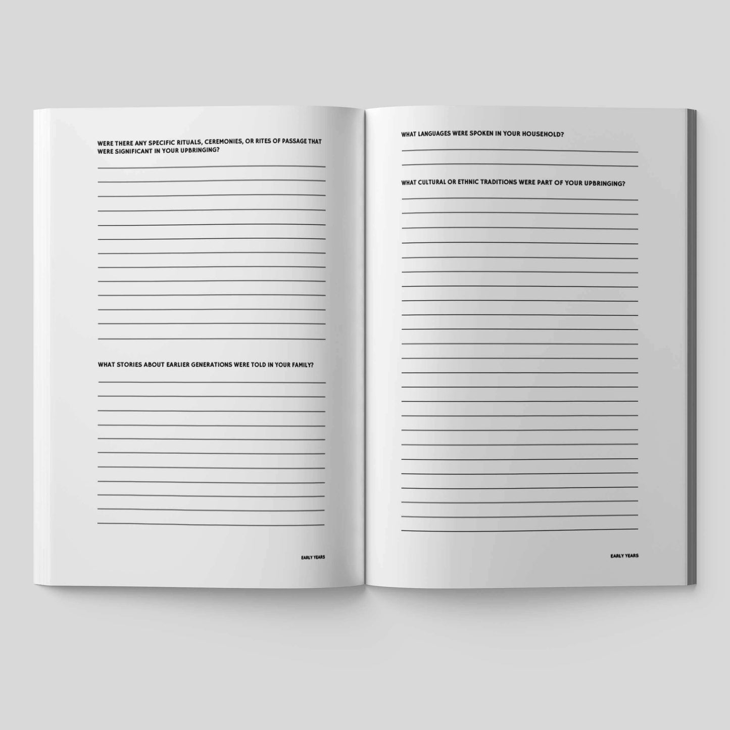 Share Your Story Grandpa - Guided Journal for Grandfathers