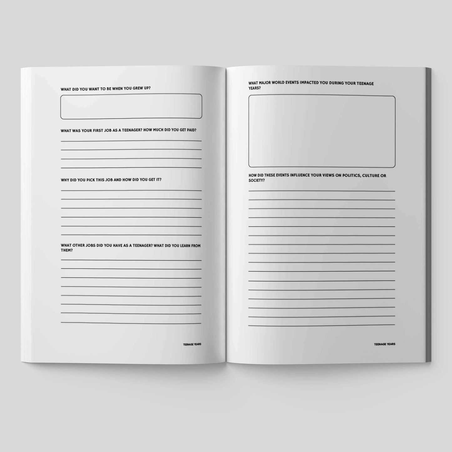 Share Your Story Grandpa - Guided Journal for Grandfathers