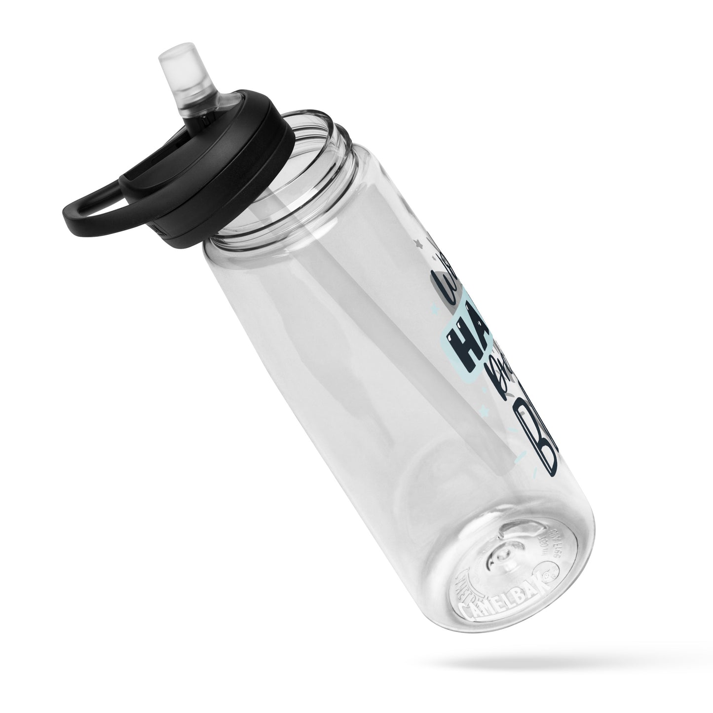 Sports water bottle - Work Hard Dream Big