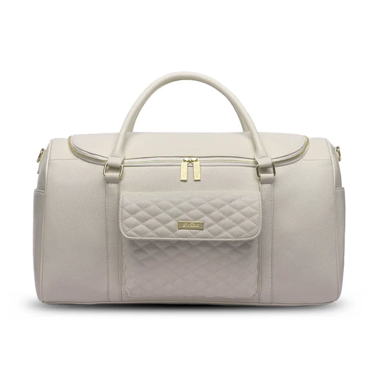 Monaco Travel Bag | Pearl White