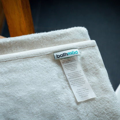 Luxury Organic Bath Sheets Two Pack - GOTS Certified, Soft, Eco-Friendly